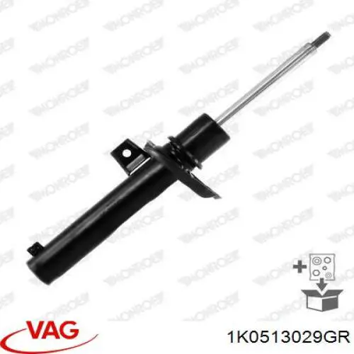 Амортизатор задний 1K0513029GR VAG