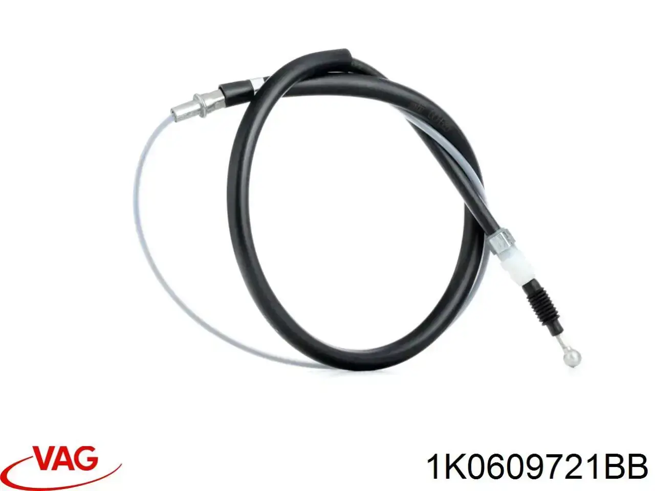 Задний трос ручника 1K0609721BB VAG