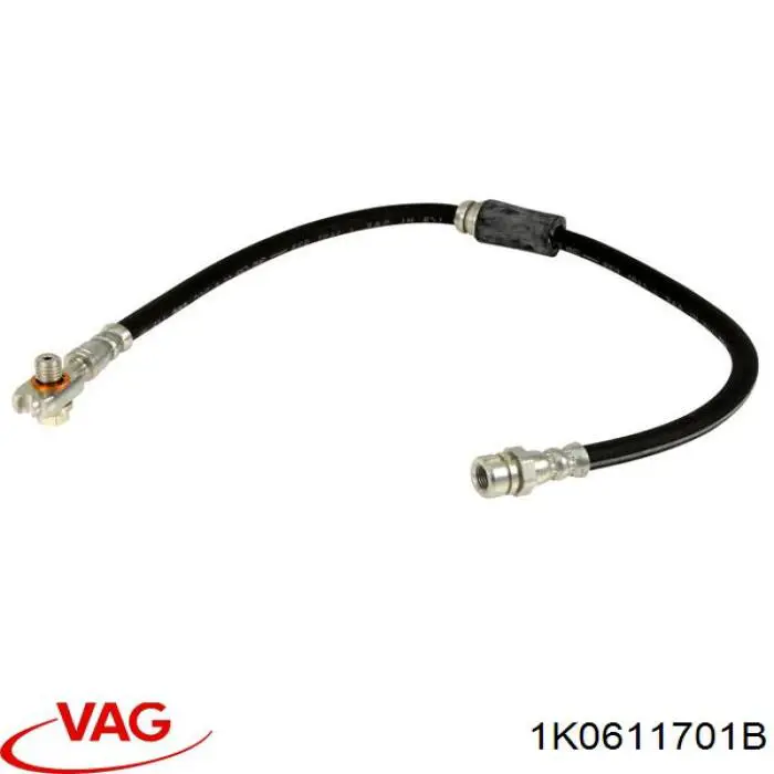 Шланг тормозной передний VAG 1K0611701B цена, от 12.06 USD