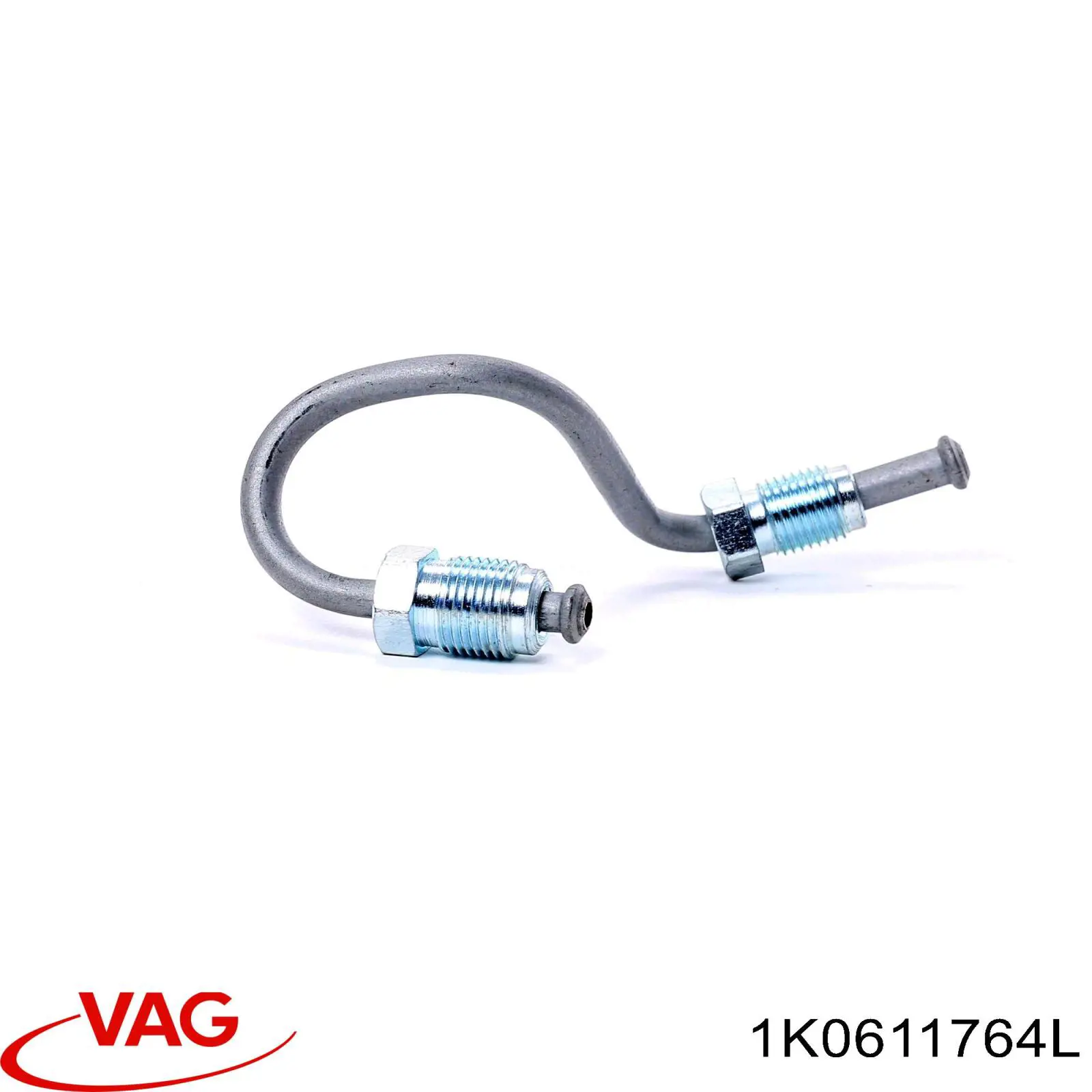 Tubo flexible de frenos trasero derecho 1K0611764L VAG/Audi