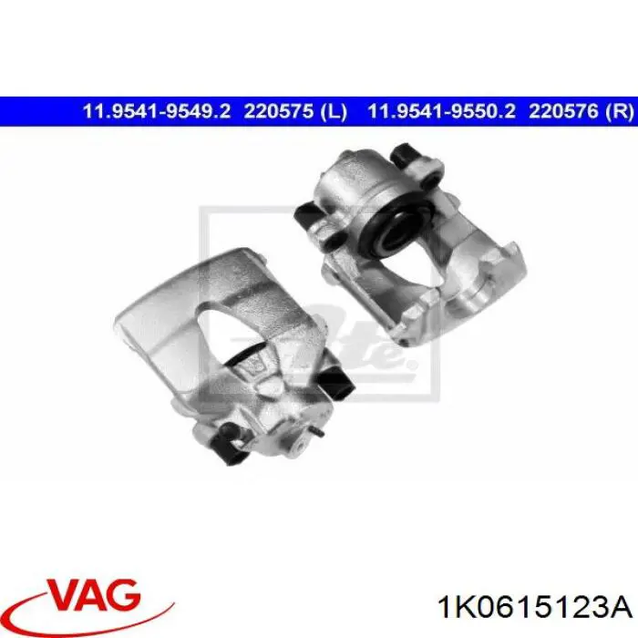 Супорт тормзной VAG 1K0615123A цена, от 12.67 USD