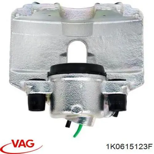 Купить 1K0615123F VAG Суппорт тормозной передний левый