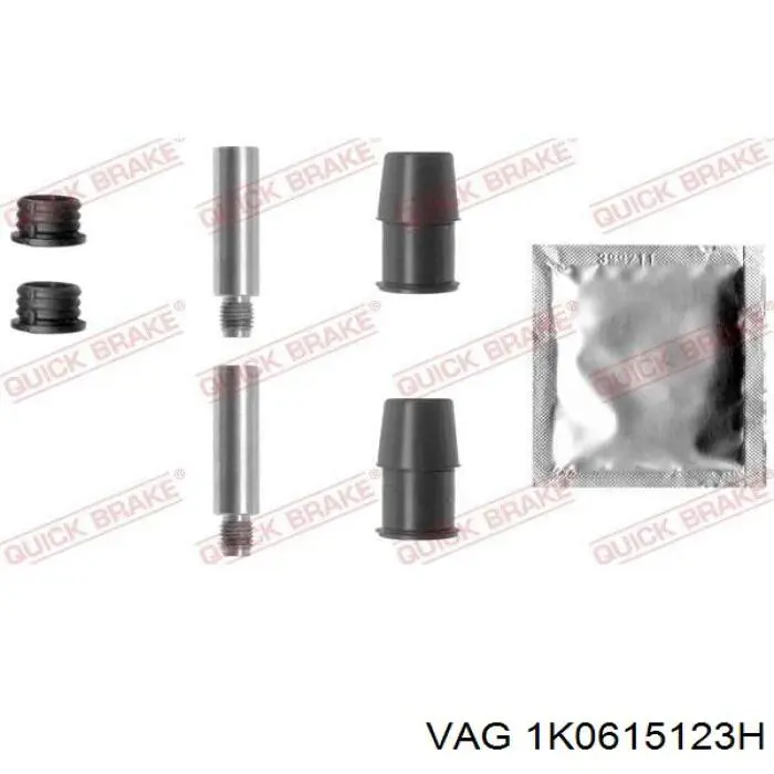 1K0615123H VAG Суппорт тормозной, передний, левый