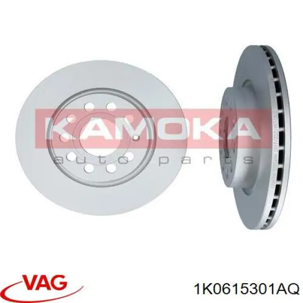 Передний тормозной диск VAG 1K0615301AQ