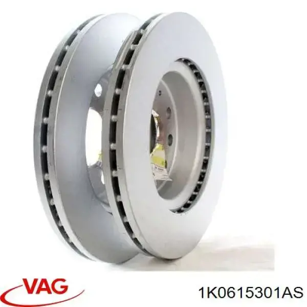 Передние тормозные диски 1K0615301AS VAG