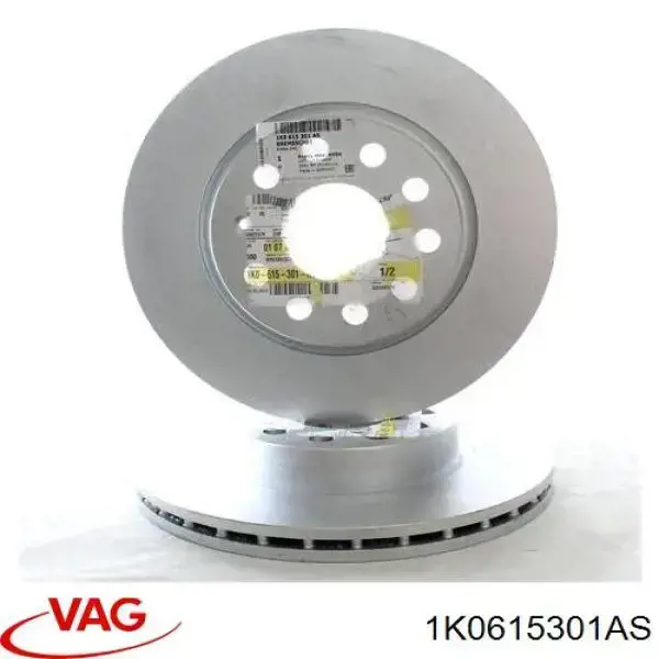 Передний тормозной диск VAG 1K0615301AS