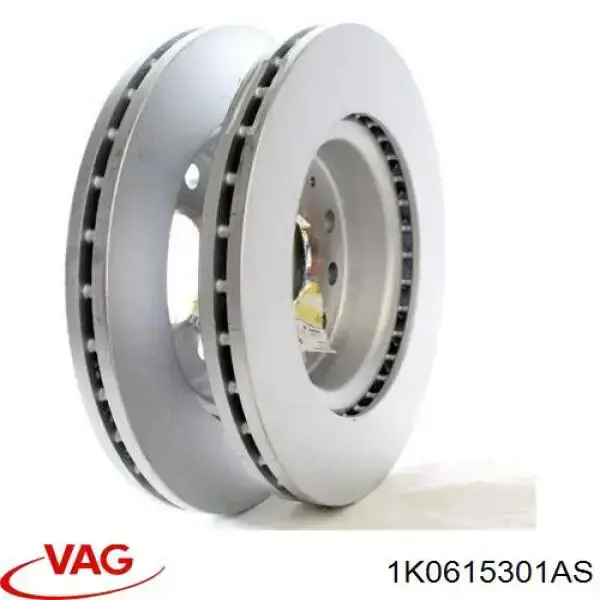 Купить 1K0615301AS VAG Ротор тормозной
