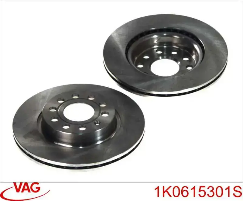 Тормоз дисковый передний VAG 1K0615301S цена, от 22.57 USD