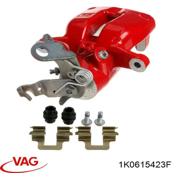1K0615423F VAG Тормозной суппорт задний левый