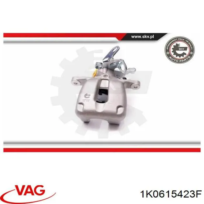 Купить 1K0615423F VAG Суппорт задний левый
