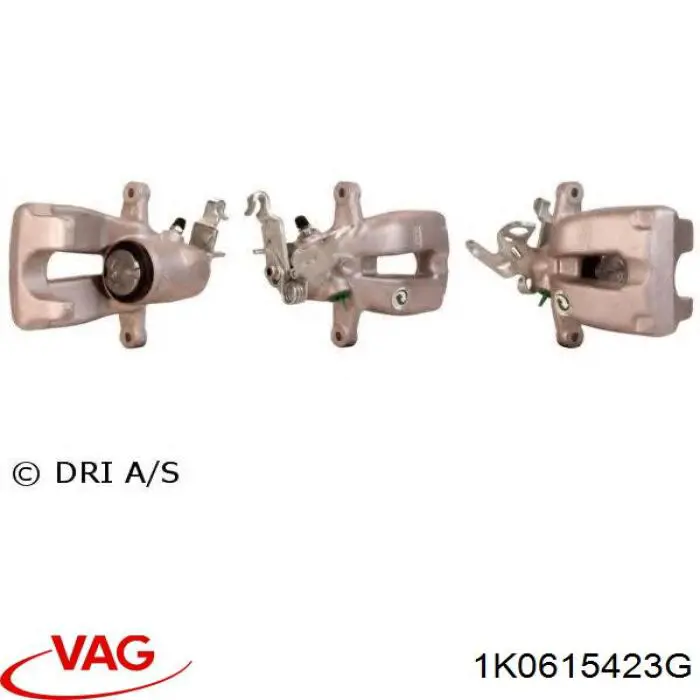 Суппорт задний левый 1K0615423G VAG