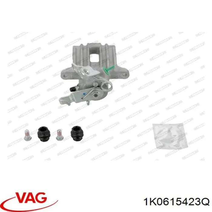 Суппорт задний левый 1K0615423Q VAG