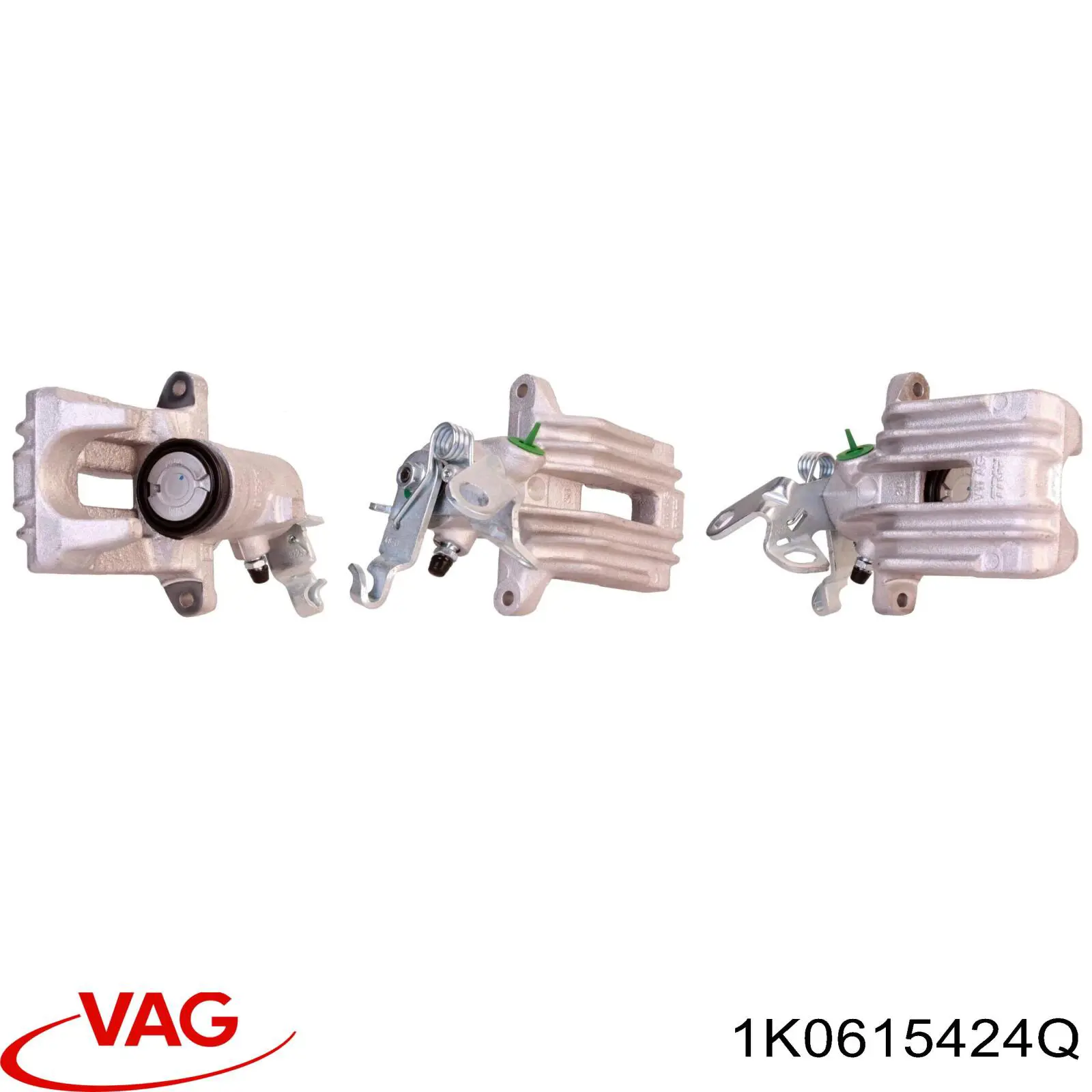 Купить 1K0615424Q VAG Суппорт задний правый