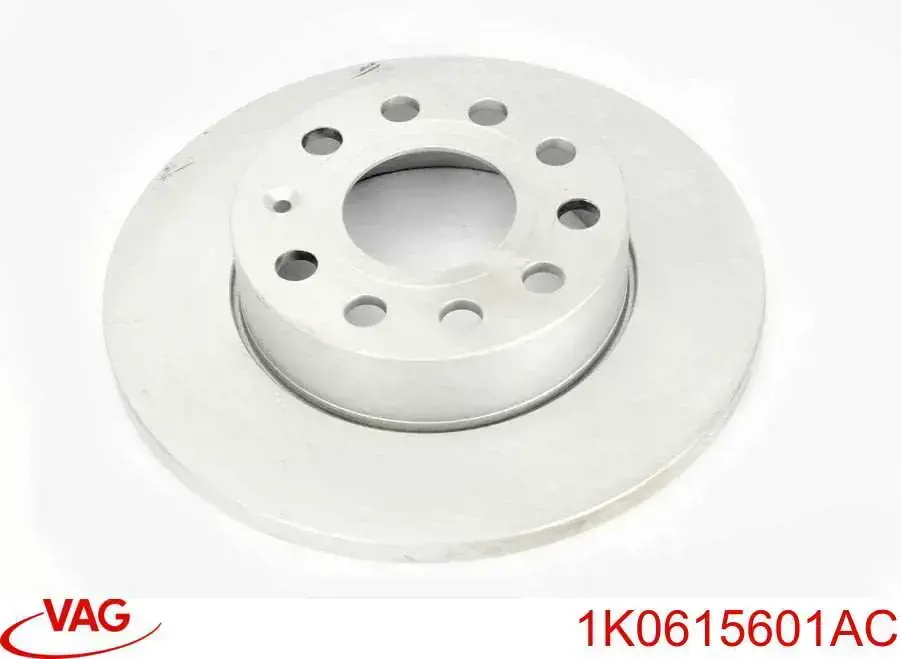 1K0615601AC VAG диск тормозной задний