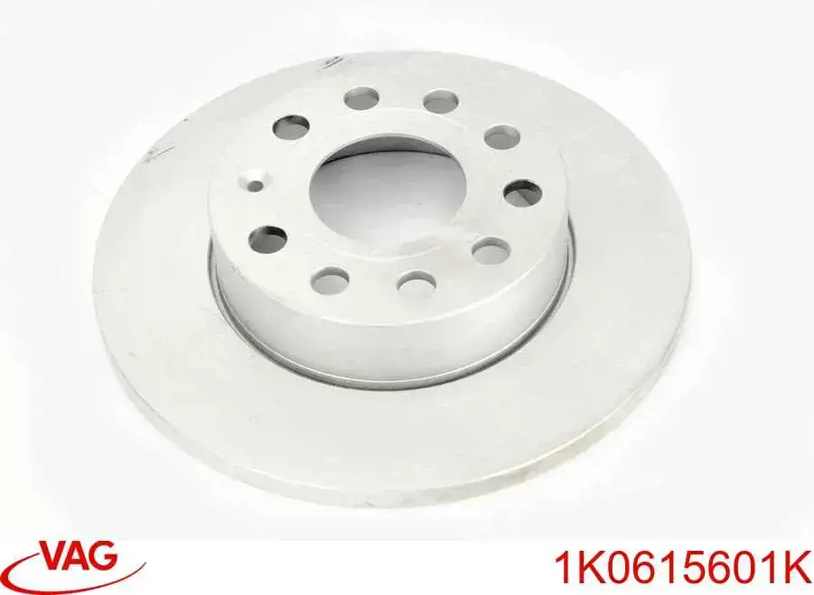 Купить 1K0615601K VAG Диск тормозной задний