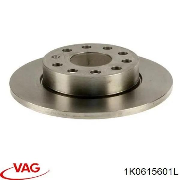 1K0615601L VAG диск тормозной задний