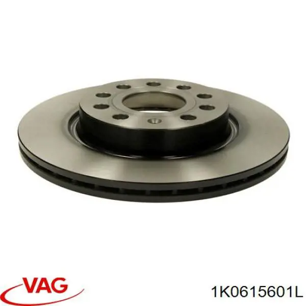 Купить 1K0615601L VAG Диск тормозной задний
