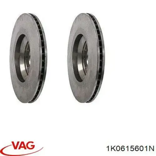 Задний тормозной диск VAG 1K0615601N цена, от 20.15 USD