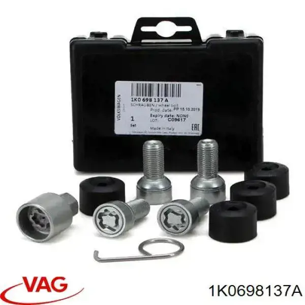 Болт колесный  Volkswagen Passat B5 седан (3B3) (2000 - 2005) цена, от 68.67 USD