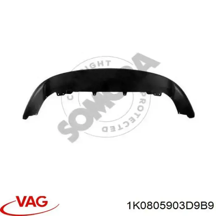 Спойлер переднего бампера VAG 1K0805903D9B9REF цена, от 102.19 USD