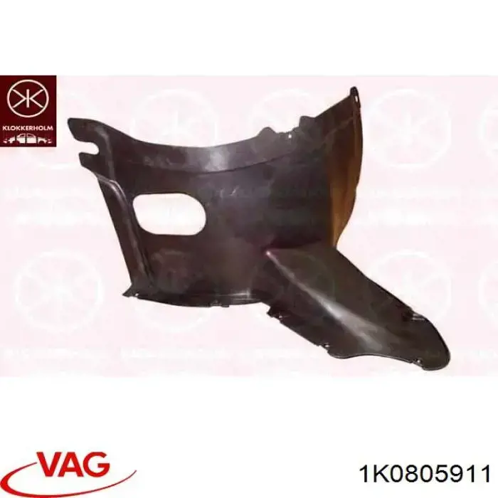 Подкрылок крыла переднего левый передний Dega WOS15GO004 цена, от 9.16 USD