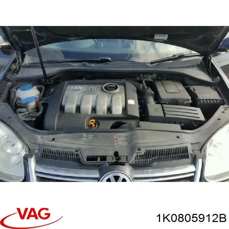 Правый подкрылок переднего крыла VAG 1K0805912B цена, от 11.64 USD
