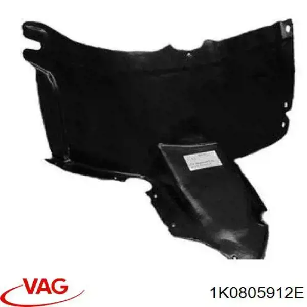 Подкрылок крыла переднего правый передний VAG 1K0805912E цена, от 54.51 USD