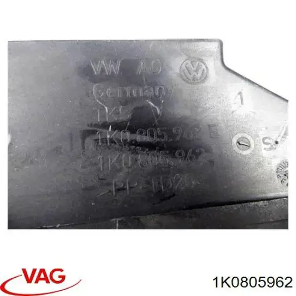 Воздухозаборник воздушного фильтра VAG 1K0805962 цена, от 10.14 USD