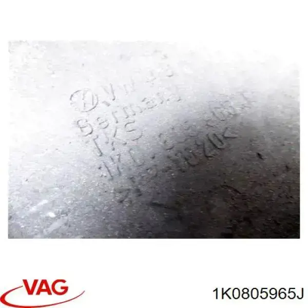 Купить 1K0805965J9B9REF VAG Воздухозаборник воздушного фильтра