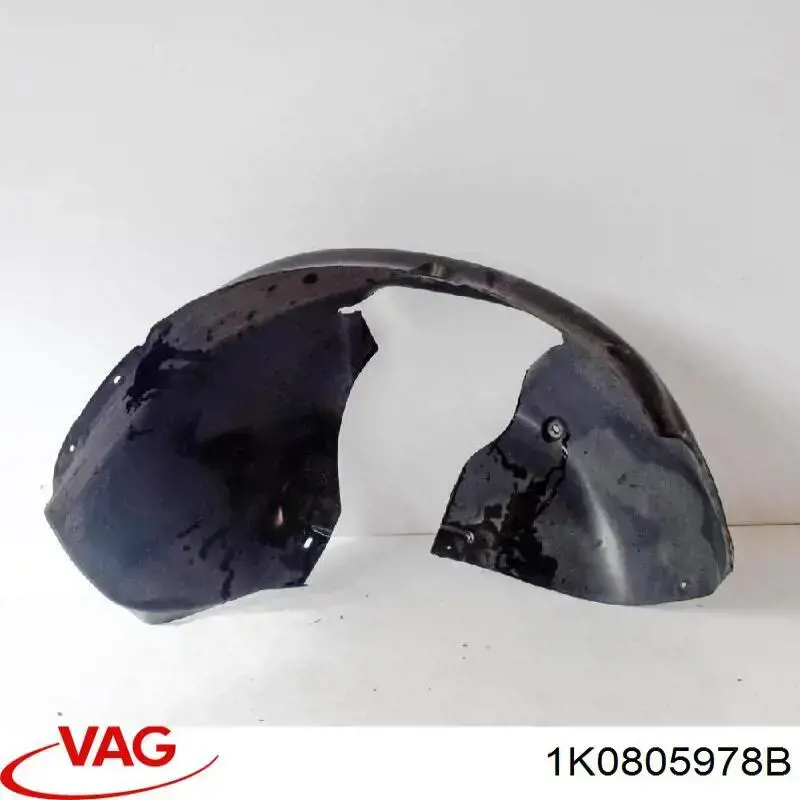Подкрылок крыла переднего правый задний 1K0805978B VAG