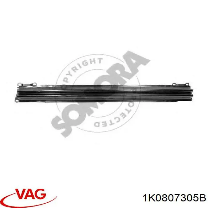 Усилитель заднего бампера 9513963 Polcar
