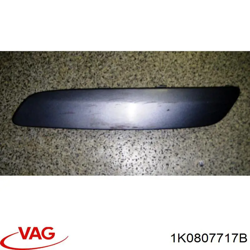 Молдинг бампера переднего левый VAG 1K0807717B цена, от 3.88 USD