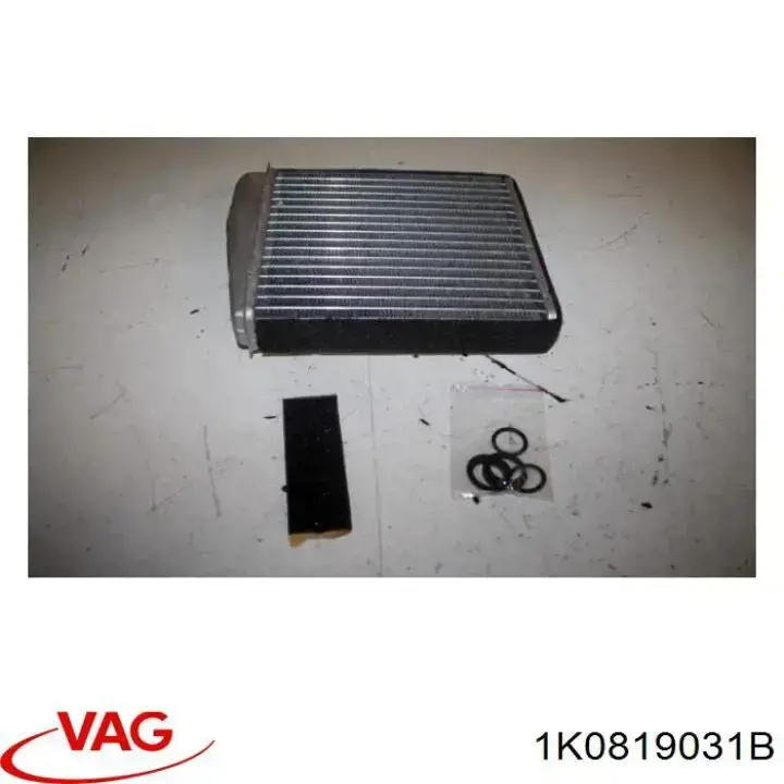 1K0819031B VAG Радиатор отопителя салона