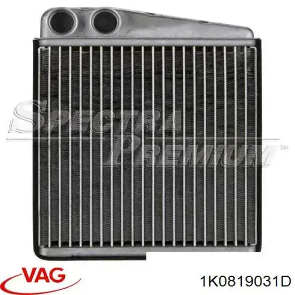 Радиатор печки (отопителя) VAG 1K0819031D цена, от 6.33 USD