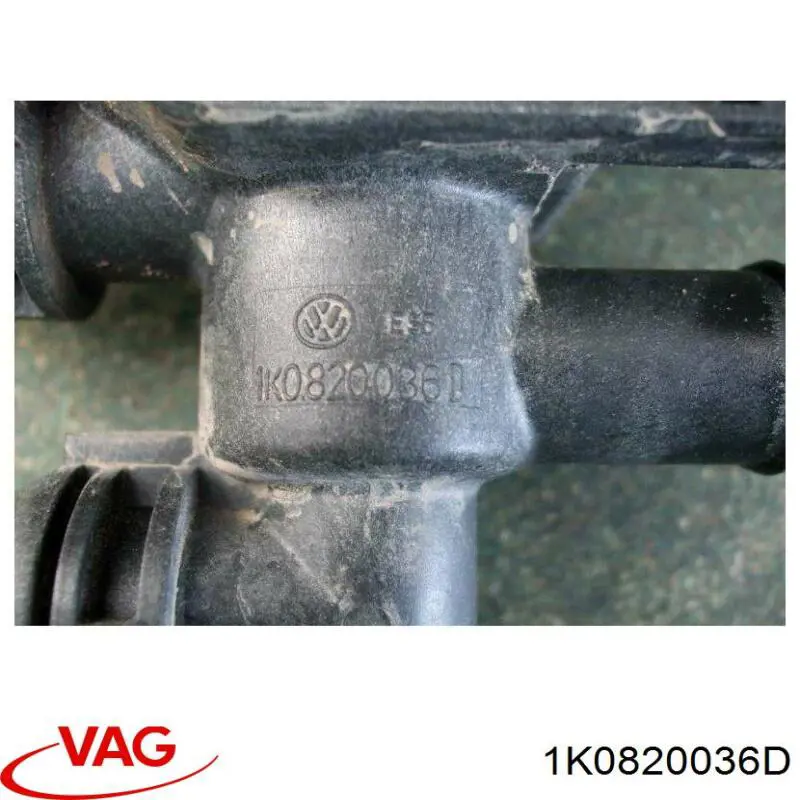 Купить 1K0820036B VAG Кран печки