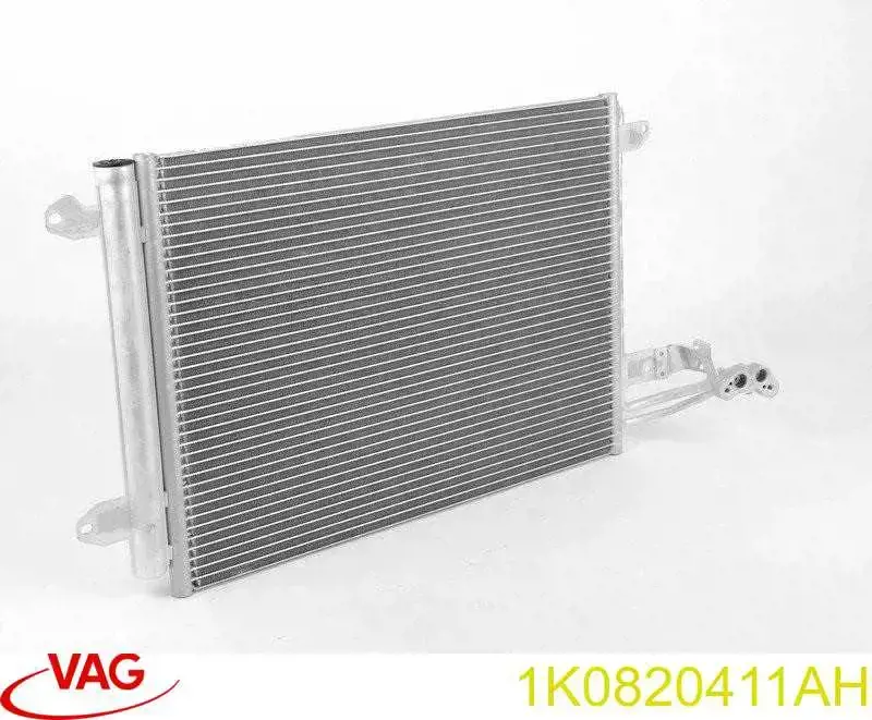 1K0820411AH VAG radiador de aparelho de ar condicionado