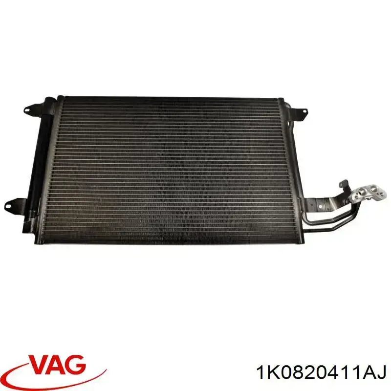 Радиатор кондиционера 1K0820411AJ VAG
