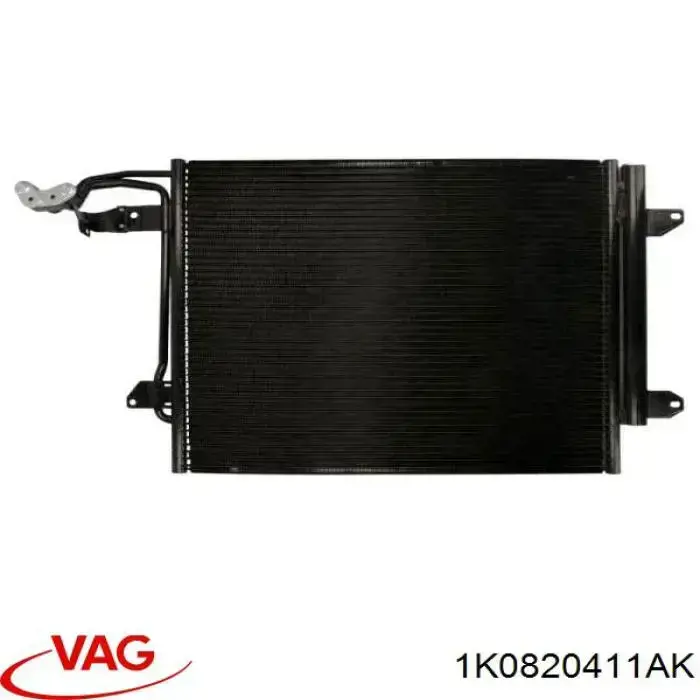 Конденсатор кондиционера VAG 1K0820411AK цена, от 70.62 USD