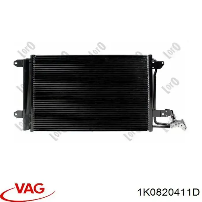 Конденсатор кондиционера VAG 1K0820411D цена, от 73.45 USD