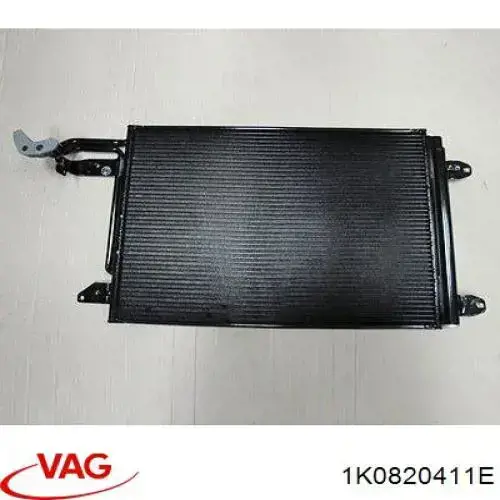 1K0820411E VAG radiador de aparelho de ar condicionado