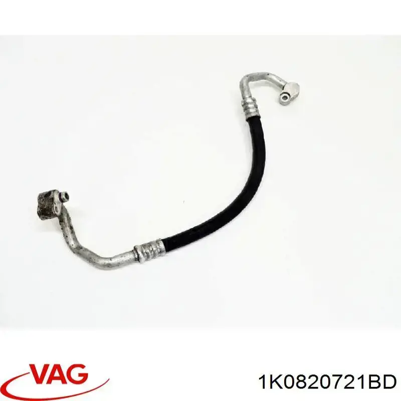 43SKV551 SKV Шланг кондиционера, от компрессора к радиатору