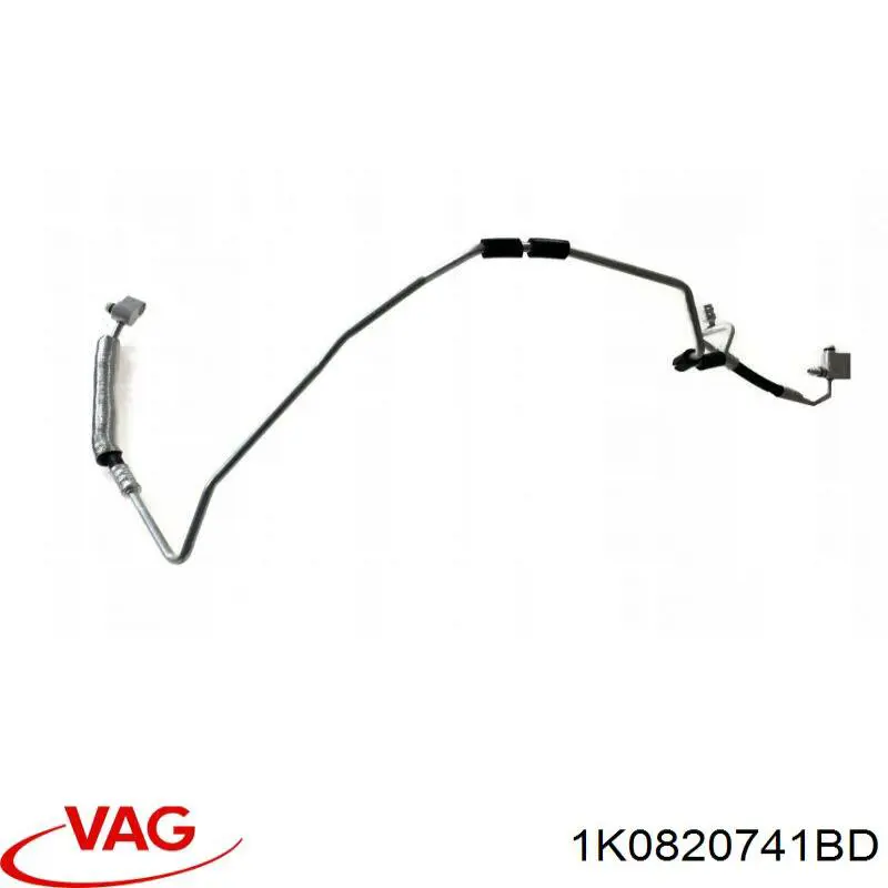 Шланг кондиционера, от радиатора к испарителю VAG 1K0820741BD цена, от 38.01 USD