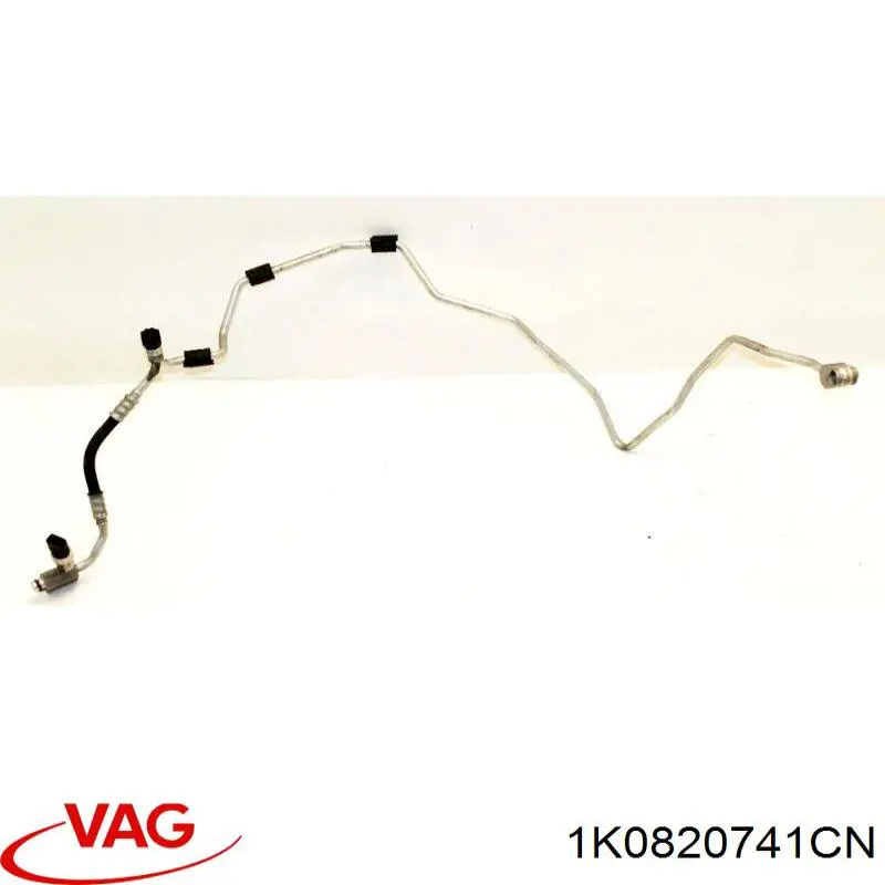 Купить 1K0820741CN VAG Шланг кондиционера, от радиатора к испарителю