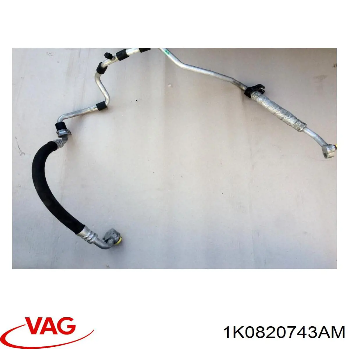 Шланг кондиционера, от осушителя к компрессору VAG 1K0820743AM цена, от 12.67 USD