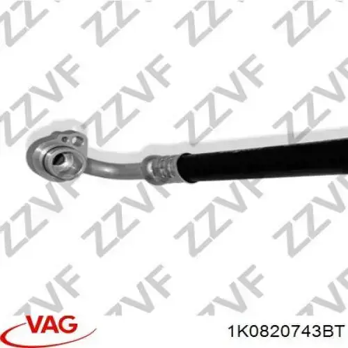 Шланг кондиционера, от осушителя к компрессору VAG 1K0820743BT цена, от 38.01 USD