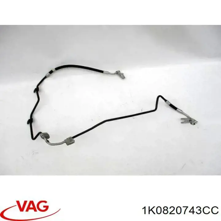 Шланг кондиционера, от осушителя к компрессору VAG 1K0820743CC цена, от 11.85 USD