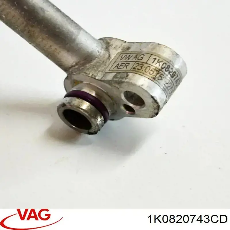 Купить 1K0820743CD VAG Шланг кондиционера, от испарителя к компрессору