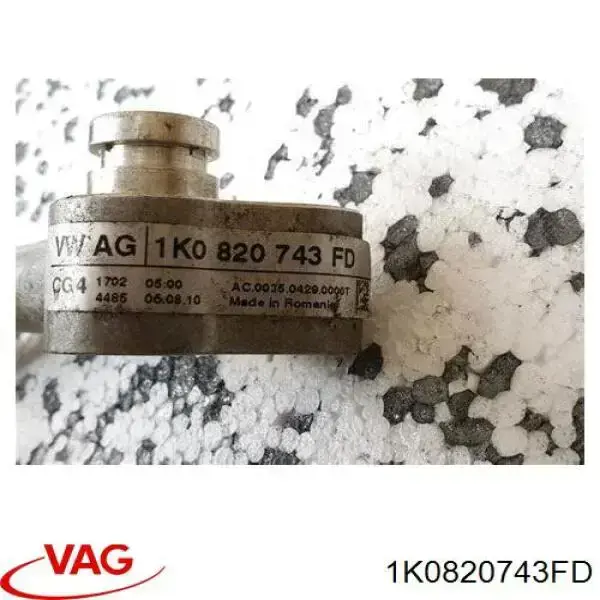 Шланг кондиционера, от испарителя к компрессору VAG 1K0820743FD цена, от 12.64 USD