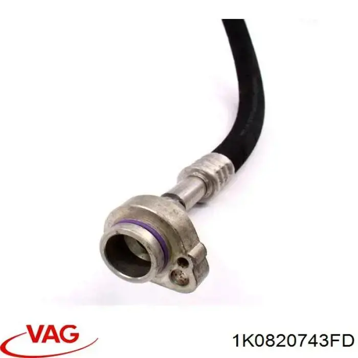 Купить 1K0820743FD VAG Шланг кондиционера, от испарителя к компрессору