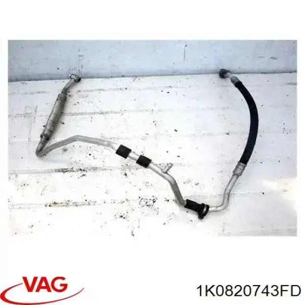 Купить 1K0820743FD VAG Шланг кондиционера, от испарителя к компрессору